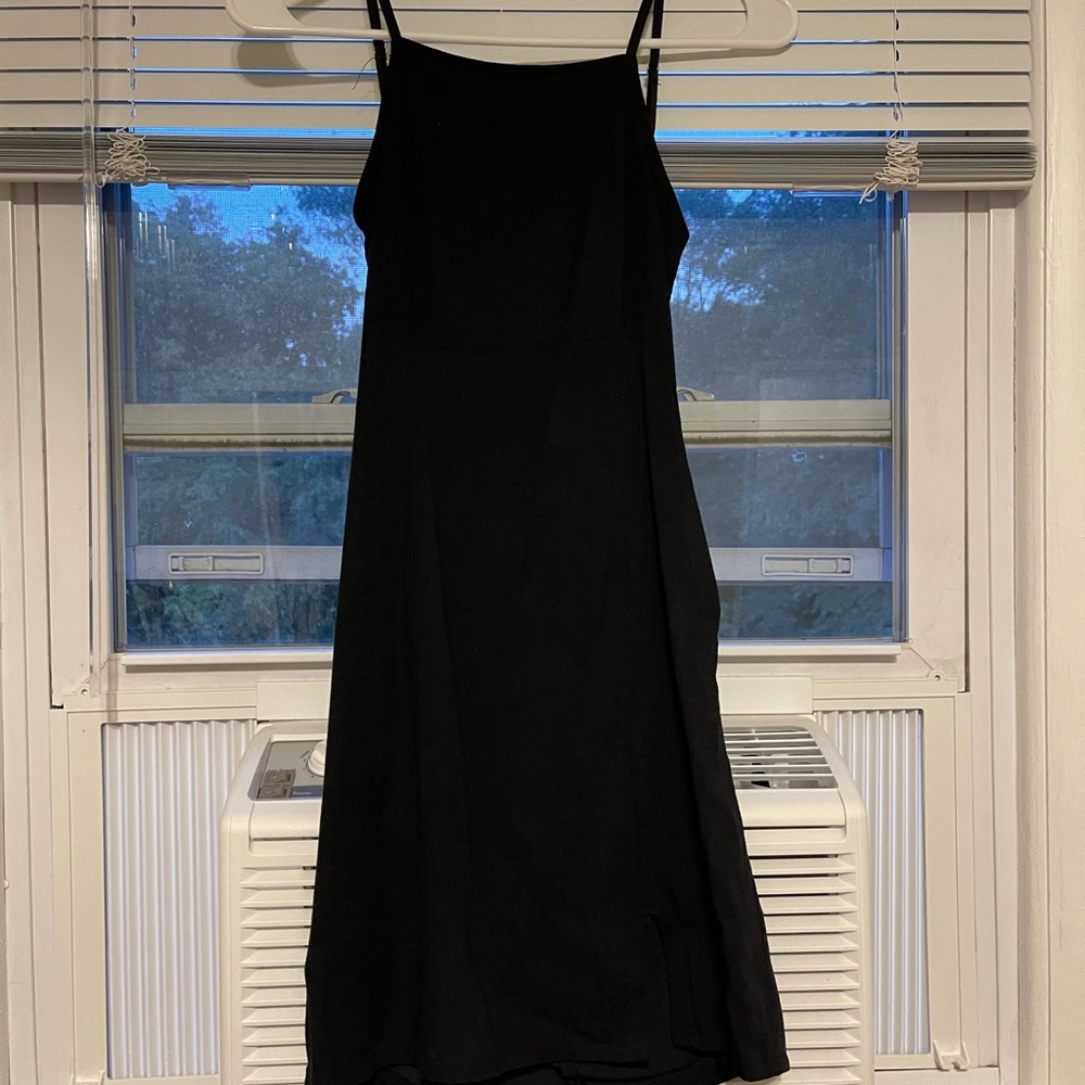 Urban outfitters open back dress with slit